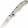 Ontario RAT II Linerlock Ivory G10 - ON8861BONE