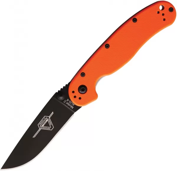 Ontario RAT II Linerlock Orange knives ON8861OR