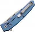 Ontario Ti22 Ultrablue Framelock knives ON9800