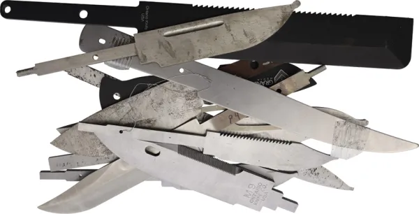 Ontario 12 PC Ontario Blade Assortment knives ONBLADE12