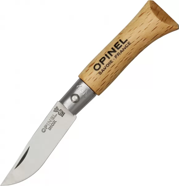 Opinel No 2 Folder Beech knives OP01070