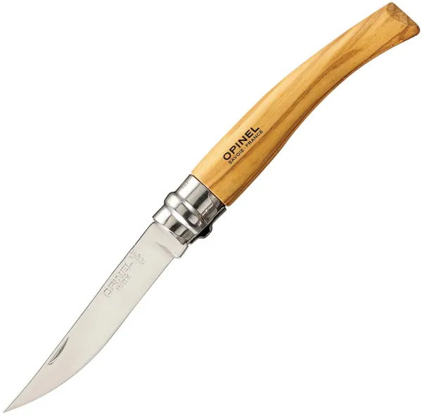 Opinel No 8 Slim Folder Olive knives OP01144