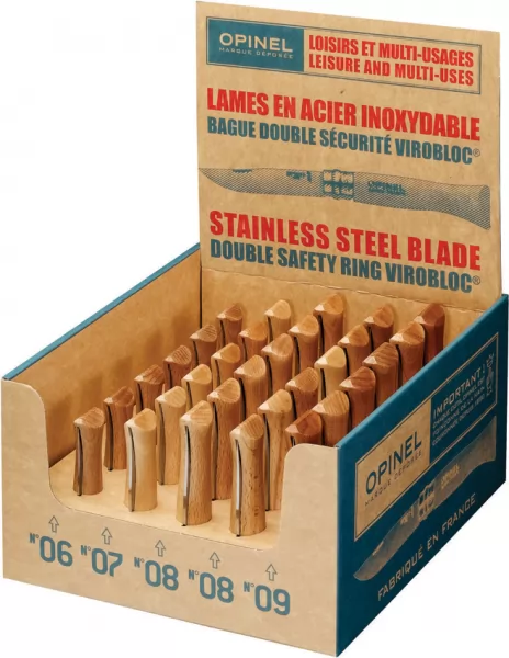 Opinel 30 Piece Assortment-Display knives OP01159