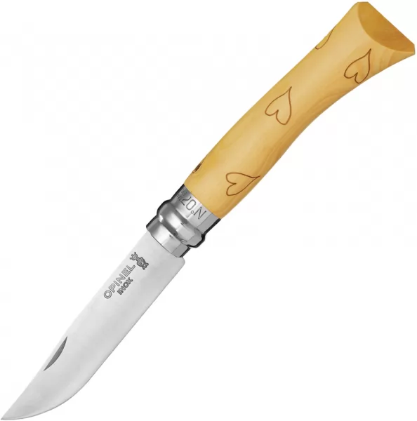 Opinel No 7 Hearts knives OP01548