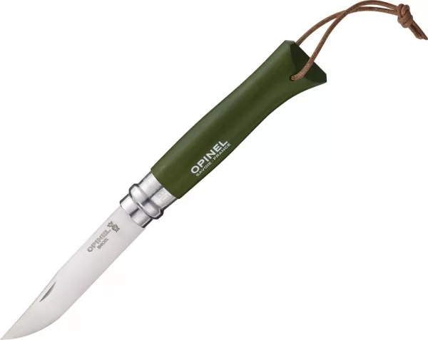 Opinel No 8 Folder Green knives OP01703