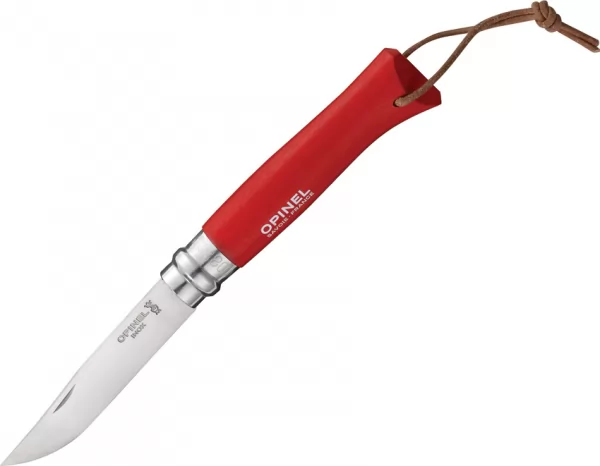 Opinel No 8 Folder Red knives OP01705