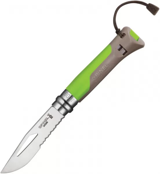 Opinel No 8 Outdoor Green knives OP01715