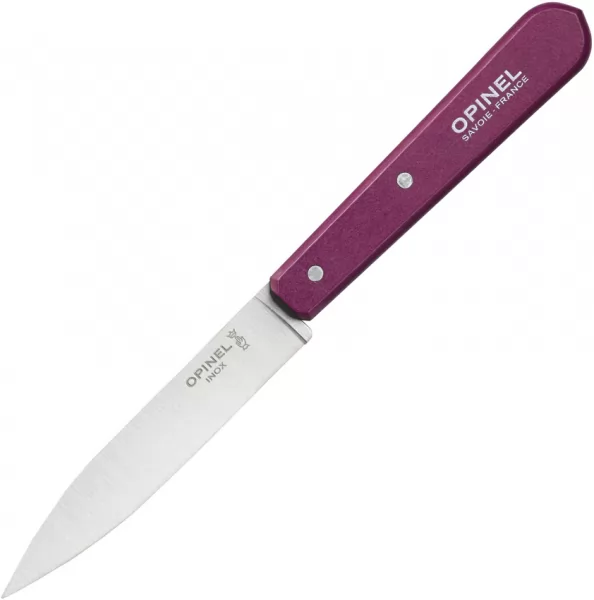Opinel No 112 Paring Knife Burgundy knives OP01914