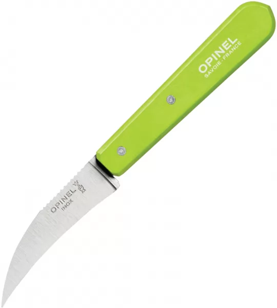 Opinel No 114 Vegetable Knife Green knives OP01925