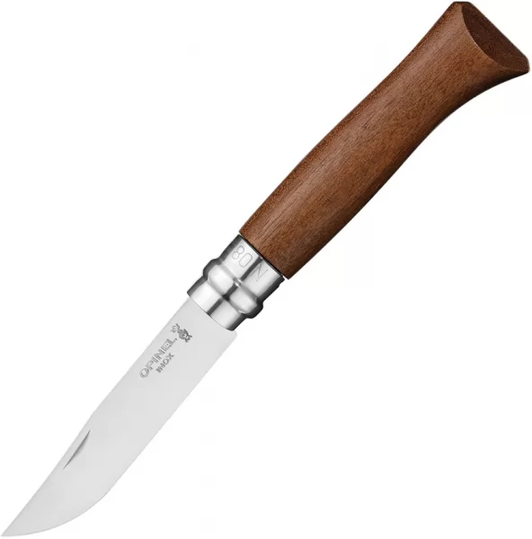 Opinel No 8 Walnut Stainless knives OP02022