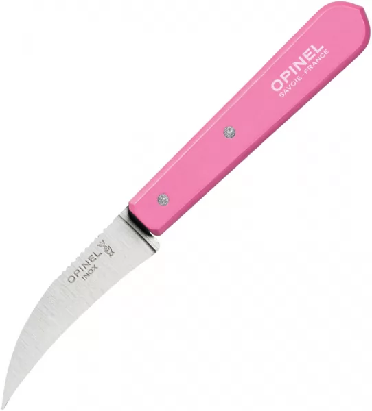 Opinel No 114 Vegetable Knife Pink knives OP02037