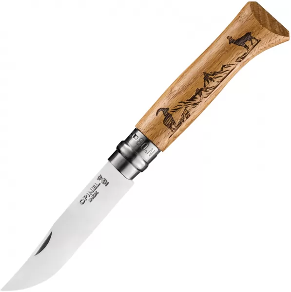 Opinel No 8 Folder Chamois knives OP02336