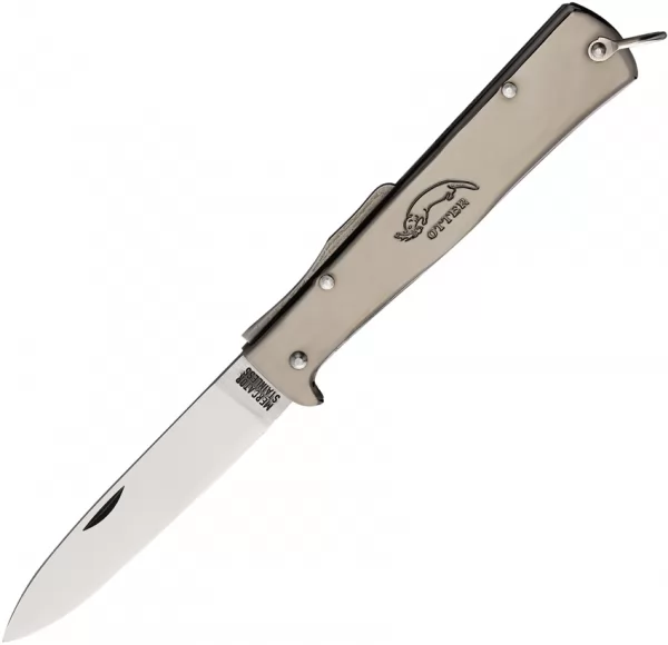OTTER-Messer Mercator Lockback Ruthenium knives OTT10526RGR