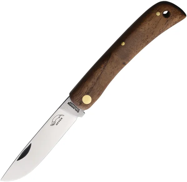 OTTER-Messer Small Hippekniep Folder Walnut knives OTT141WNB