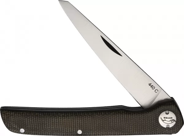 OTTER-Messer York Folder Micarta Green knives OTT157MIGR