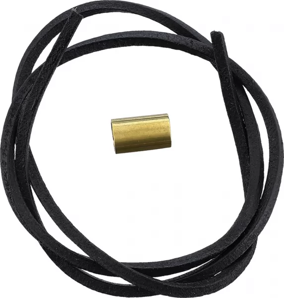 OTTER-Messer Leather Strap Brass knives OTTLBME
