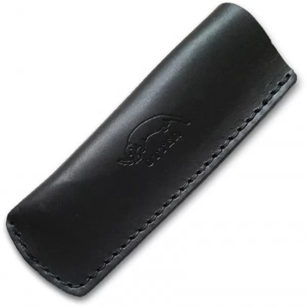 OTTER-Messer Mercator Leather Case Black knives OTTLE04SW