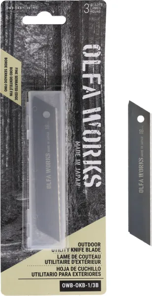 OLFA WORKS Outdoor Utility Blades 3PK OWBOKB13B