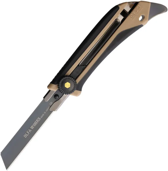 OLFA WORKS Outdoor Utility Knife Sand OWOUK1SB