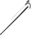 Pakistan Dragon Sword Cane 35 3/4 Overall 15 3/4 Blade