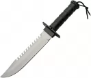 Rite Edge Silver Canyon Survival Knife - PA203442SL