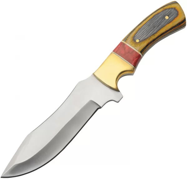 Rite Edge Hunter Amber Wood knives PA203449AM