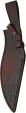 Pakistan Kukri Style Bowie Leather knives PA203528