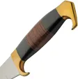 Pakistan Kukri Style Bowie Leather knives PA203528