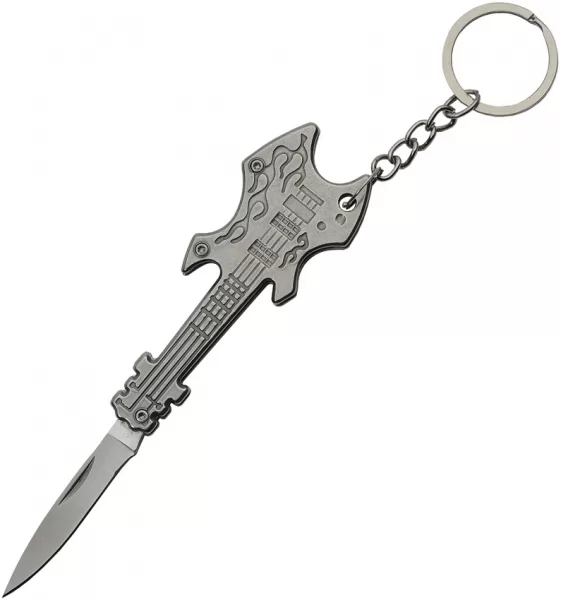 Pakistan Guitar Keychain Folder knives PA211383