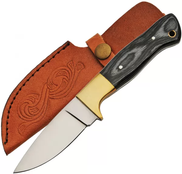 Pakistan Skinner Black Pakkawood knives PA3388