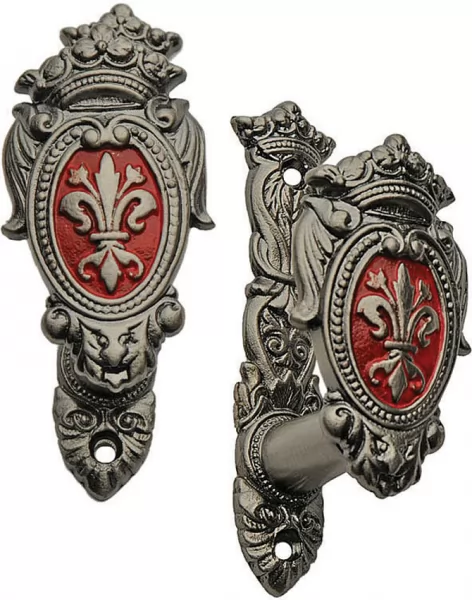 Pakistan Sword Hanger Red Fleur knives PA3404
