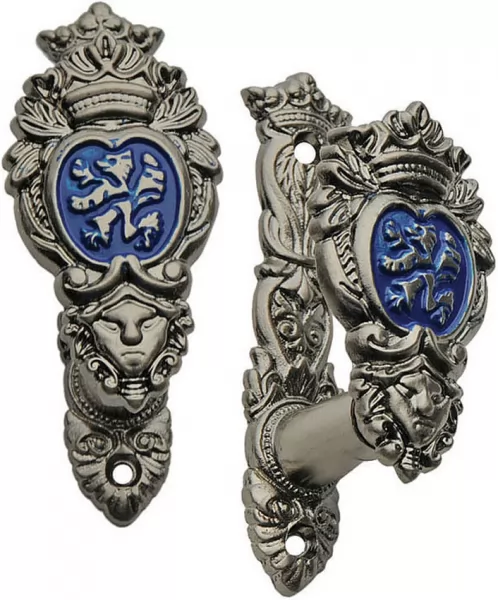 Pakistan Sword Hanger Blue Fleur knives PA3405