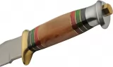 Pakistan Striped Olive Hunter knives PA3491