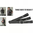 Rite Edge Sword Belt Black knives PA4413BK