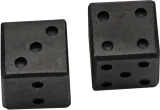 Pakistan 2Pc Forged Dice Set .75\