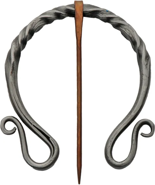 Pakistan Medieval Copper Cloak Pin knives PA4461