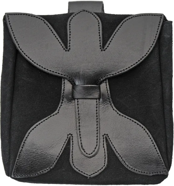 Pakistan Large Medieval Pouch Black knives PA4466BK
