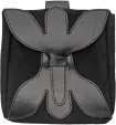 Pakistan Large Medieval Pouch Black - PA4466BK