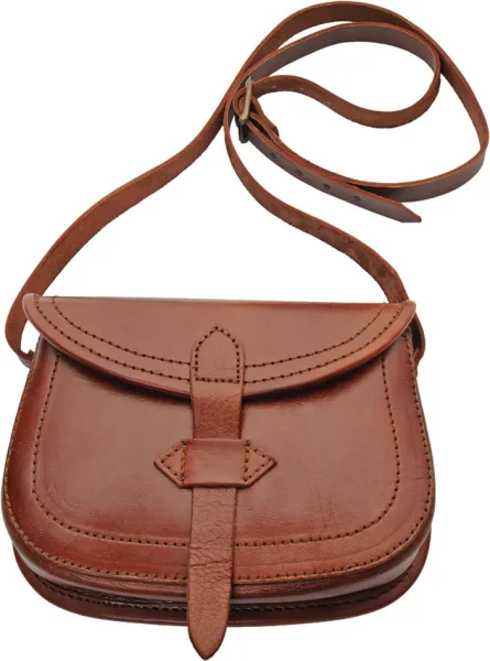 Pakistan Shoulder Bag Brown Leather knives PA4470