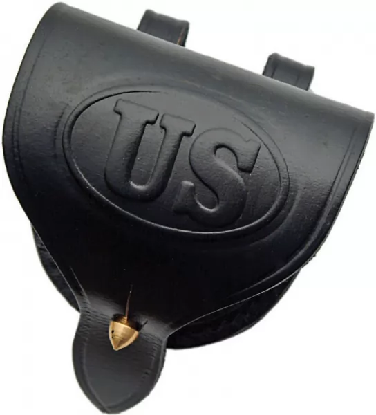 Pakistan Plain Leather Cap Pouch US knives PA7847US