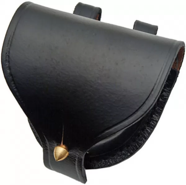 Pakistan Plain Leather Cap Pouch knives PA7848