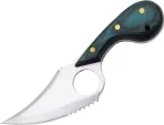 Pakistan Cat Skinner Green Wood Full Tang Knife