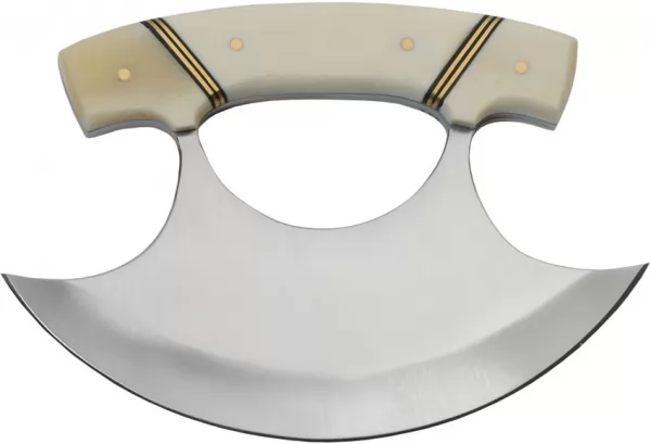 Rite Edge Ulu White Bone knives PA8026BO