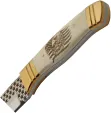 Rite Edge Eagle Fixed Blade Sleek Bone knives PA8038