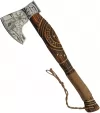 Pakistan Etched Viking Axe - PA882469