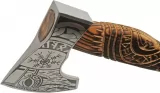 Pakistan Etched Viking Axe knives PA882469