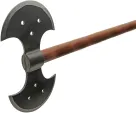 India Made Tri Double Head Axe knives PA882473