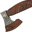 Pakistan Viking Compass Axe knives PA882489