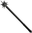 Pakistan Black Mace Ball Spike - PA901146BK
