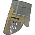 Pakistan Decorative Crusader Helmet knives PA901149